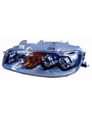FARO FANALE PROIETTORE DX H1,H1 SENZA FENDINEBBIA ELETTRICA FIAT PUNTO (188) 1999 2003 OEM 46837399