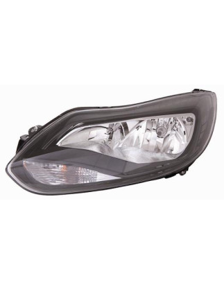 FARO FANALE PROIETTORE DX H7,H1 NERA FORD FOCUS (DH) 2011 2014 OEM 1735192