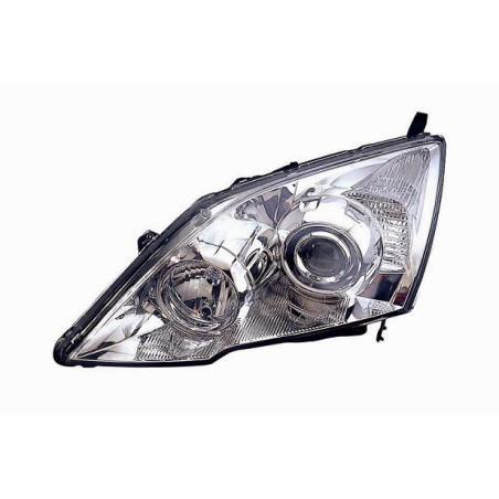 FARO FANALE PROIETTORE DX H1 CROMATA ELETTRICA HONDA CR-V (RE) 2007 2010 OEM 33101SWWG01