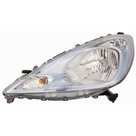 FARO FANALE PROIETTORE DX H4 CROMATA HONDA JAZZ (GK) 2011 2015 OEM 33100TF0G71