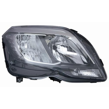 FARO FANALE PROIETTORE SX H7,H15 NERA MERCEDES-BENZ GLK (X204) 2012 2015 OEM A2048200939