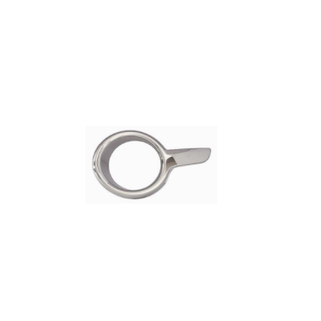 CORNICE FANALE FENDINEBBIA DX CROMATA SCURO PEUGEOT 208 I (CA/CC) 2012 2015 OEM 1611653680