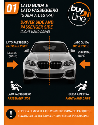 COPRIGANCIO PARAURTI ANT VOLKSWAGEN TIGUAN (AD1/AX1) 2016 2020 OEM 5NA807241GRU