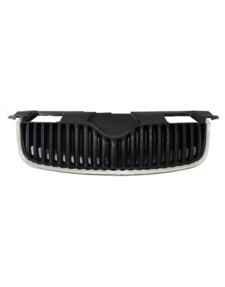 GRIGLIE NERA CROMATA SKODA FABIA (542/545) 2007 2010 OEM 5J08536689B9