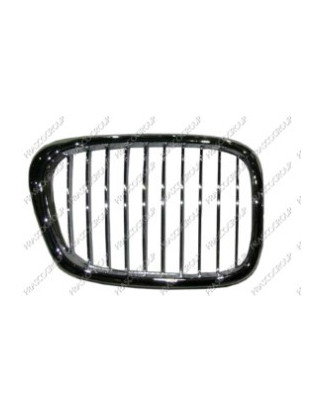 GRIGLIE RADIATORE DX CROMATA BMW SERIES 5 (E39) 1996 2002 OEM 51132497262