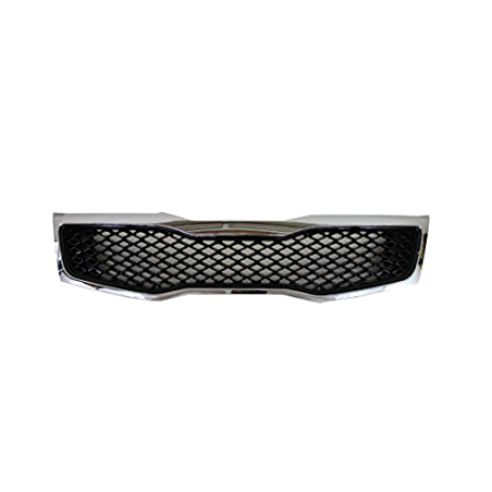 GRIGLIE PARAURTI ANT NERA CROMATA KIA OPTIMA 2011 2016 OEM 863502T000