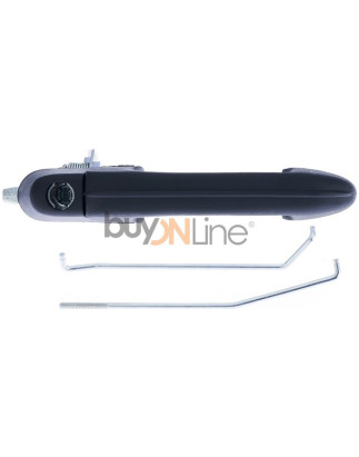 MANIGLIA PORTA EST SENZA BLOCCHETTO IN PLASTICA NERO ANT SX FIAT MAREA (185) 1996 2007 OEM 713675099