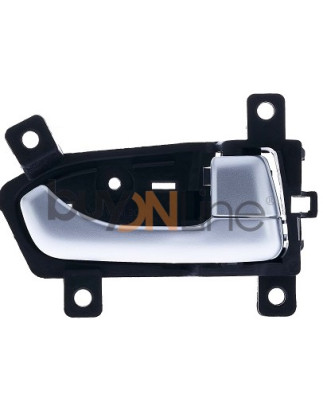 MANIGLIA APRIPORTA INTERNA NERA CON LEVA SILVER ANT/POST DX KIA SPORTAGE (SL) 2010 2014 OEM 826203W000