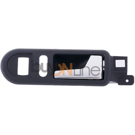 MANIGLIA APRIPORTA INTERNA (PER ALZACRIST. ELETT) NERA C/LEVA CROMATA ANT DX VOLKSWAGEN GOLF IV (1J1/1J5) 1998 2004 OEM 1J18371