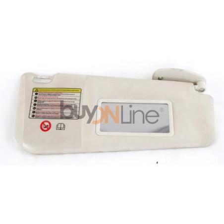 PANTINE PARASOLE DX BEIGE FIAT GRANDE PUNTO (199) 2005 2012 OEM 735411165