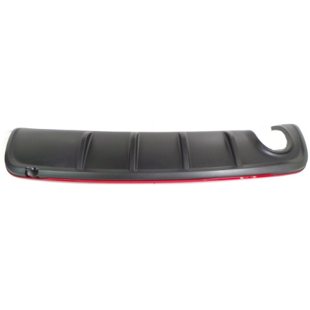 SPOILER PARAURTI POST NERO MOD. UNO SCARICO C/PROFILO ROSSO ALFA ROMEO GIULIETTA (940) 2010 2020 OEM 50538645