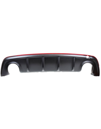 PARAURTI POST NERO MOD. DOPPIO SCARICO ROSSA ALFA ROMEO GIULIETTA (940) 2010 2020 OEM 50538696