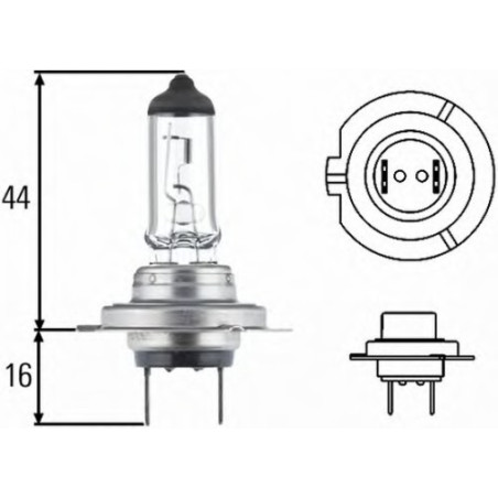 H7 12V 55W STANDARD