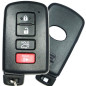 GUSCI PER CHIAVI 3+1 TOYOTA RAV 4 (A4) 2012 2016