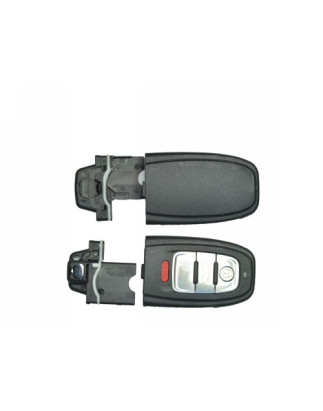 GUSCI PER CHIAVI NERO CON TASTI ARGENTO 3+1 AUDI A4 (8KH/8K2/8K5) 2007 2011