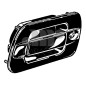 MANIGLIA PORTA EST SENZA BLOCCHETTO ANT DX IVECO STRALIS 2003 2019 OEM 504052936