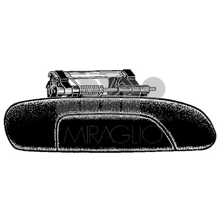 MANIGLIA PORTA EST POST DX FORD MONDEO (UDS/UNS/BNP/GBP) 1993 1996 OEM 1013994