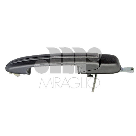MANIGLIA PORTA EST IN PLASTICA NERO POST SX FIAT MAREA (185) 1996 2007 OEM 46404047