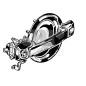 MANIGLIA PORTA EST SENZA BLOCCHETTO ANT DX FIAT DOBLO (119/223) 2001 2005 OEM 735309959