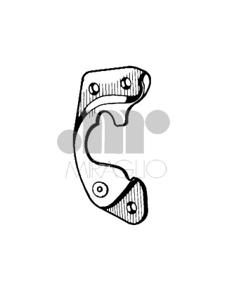 SCONTRO ANT DX FIAT 500 F / L / R 1965 1975 OEM 4177393