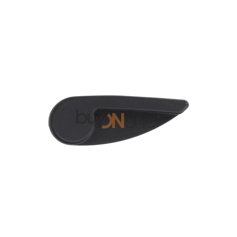 MANIGLIA APRIPORTA INTERNA SCORREVOLE NERA LATERALE SX FIAT DOBLO (119/223) 2005 2009 OEM 735379973