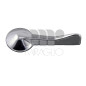 MANIGLIA APRIPORTA INTERNA IN ALLUMINIO ANT DX/SX FIAT 500 F / L / R 1965 1975 OEM 4118265
