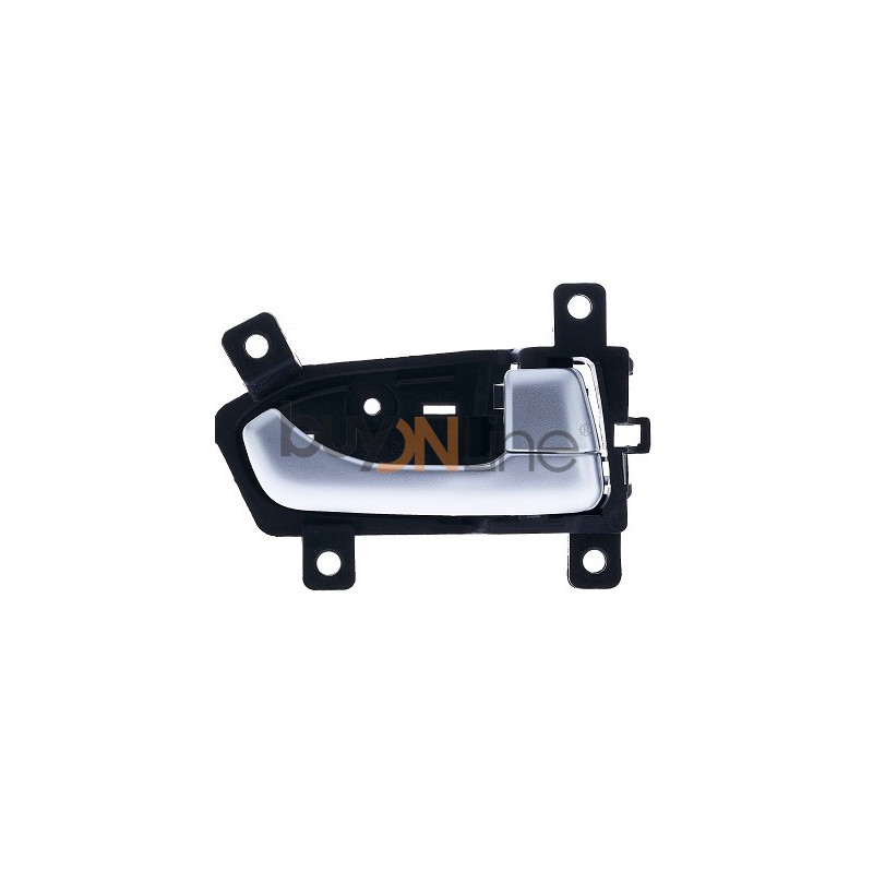 MANIGLIA APRIPORTA INTERNA NERA CON LEVA SILVER ANT/POST DX KIA SPORTAGE (SL) 2010 2014 OEM 826203W000