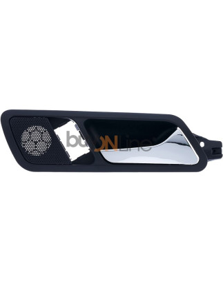 MANIGLIA APRIPORTA INTERNA NERA C/LEVA CROMATA POST SX VOLKSWAGEN PASSAT (3C2/3C5) 2005 2011 OEM 3C4839113ACZNX