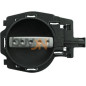 MANIGLIA APRIPORTA INTERNA CON LEVA ARGENTO E MOSTRINA NERA ANT/POST SX CITROEN C2 (JM) 2003 2008 OEM 914491