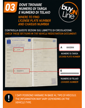 FANALE POST DX SENZA MINI COUNTRYMAN (R60) 2011 2016 OEM 63219807808
