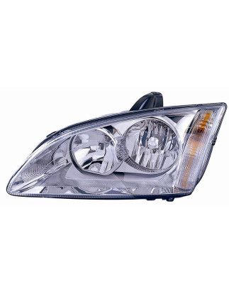 FARO FANALE PROIETTORE SX H1,H7 CROMATA ELETTRICA FORD FOCUS (DAW/DBW) 2004 2008 OEM 1385257