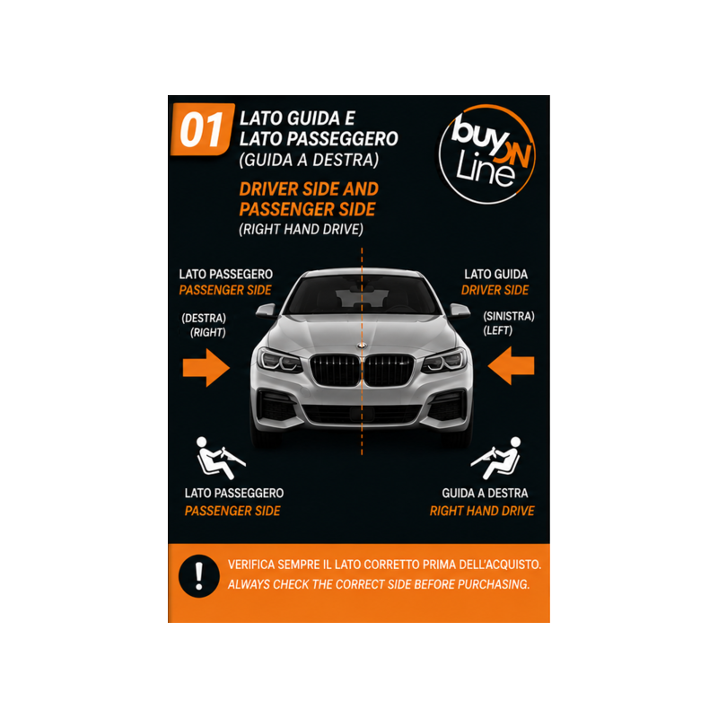 STAFFA PARAURTI ANT DX MAZDA 6 (GH/GJ/GL) 2008 2013 OEM GS1D500T1F