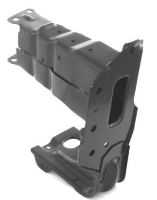 STAFFA RINFORZO PARAURTI ANT SX MERCEDES-BENZ CLK (W209) 2002 2009 OEM A2096201395