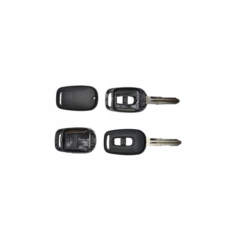 GUSCI PER CHIAVI NERO 2 CON VITE E NO TASTI IN GOMMA HU46 CHEVROLET CAPTIVA 2007 2012