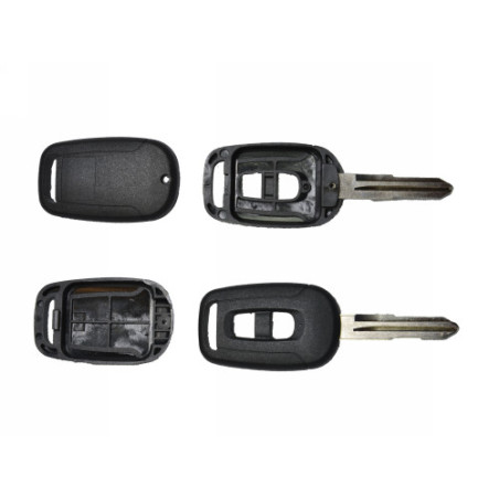 GUSCI PER CHIAVI NERO 2 CON VITE E NO TASTI IN GOMMA HU46 CHEVROLET CAPTIVA 2007 2012