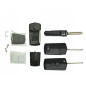 GUSCI PER CHIAVI NERO 2+1 HU46 HYUNDAI TUCSON I (JM) 2004 2010