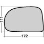 VETRO CON PIASTRA SX HYUNDAI ATOS (MX) 1997 2000 OEM 8761102300