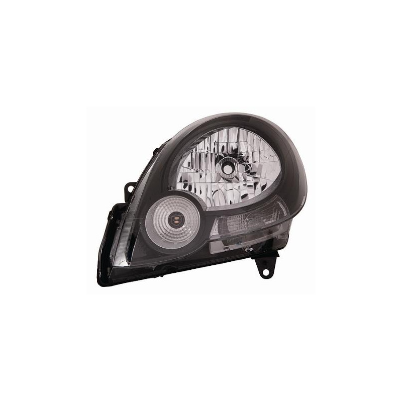 FARO FANALE PROIETTORE SX NERA RENAULT KANGOO (KW0/KW1) 2008 2013 OEM 7701071596