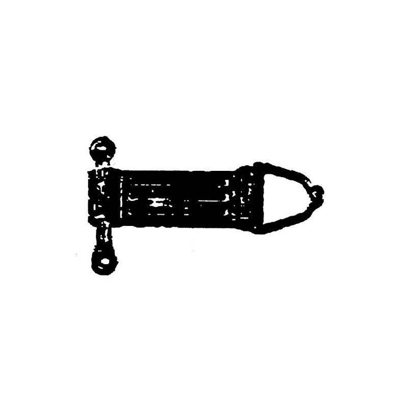 MANIGLIA APRIPORTA INTERNA TIRANTE SCHIENALE FIAT 500 F / L / R 1965 1975