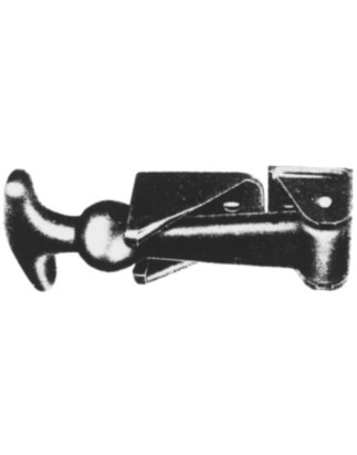 CHIUSURA COFANO CON SUPPORTO (COPPIA) POST FIAT 500 F / L / R 1965 1975