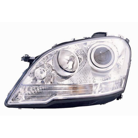 FARO FANALE PROIETTORE SX H7,H7,H15 CROMATA MERCEDES-BENZ ML (W164) 2005 2011 OEM A1648207061