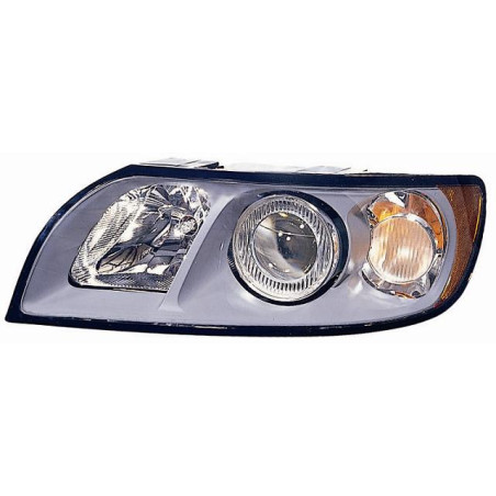 FARO FANALE PROIETTORE SX H7,HB3 GRIGIA VOLVO S40 (544) 2004 2007 OEM 30698885