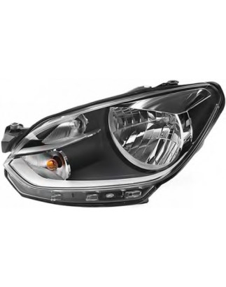 FARO DX H4 C/MOT EL VW UP 01/12 PARAB NERA C/BORDO CROM