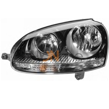 FARO FANALE PROIETTORE SX H7,H7 NERA VOLKSWAGEN GOLF V (1K1) 2004 2008 OEM 1K6941029T