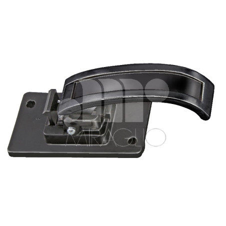 MANIGLIA APRIPORTA INTERNA IN ZAMA NERO ANT DX/SX IVECO OM 50-65-79-110 1972  OEM 4731295