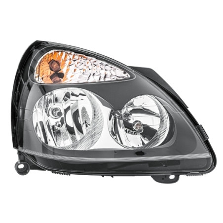 FARO FANALE PROIETTORE SX MANUALE NERA RENAULT CLIO II/CAMPUS/THALIA (BB/CB) 2001 2006 OEM 7701051769