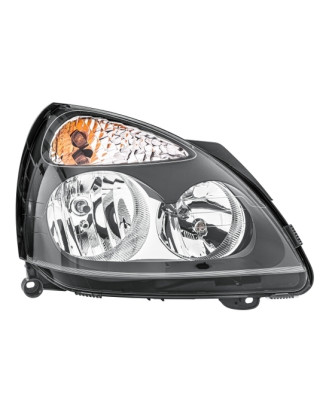 FARO FANALE PROIETTORE DX MANUALE NERA RENAULT CLIO II/CAMPUS/THALIA (BB/CB) 2001 2006 OEM 7701051770