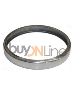 CORNICE FANALE FARO DX/SX IN ALLUMINIO FIAT 500 D 1957 1965