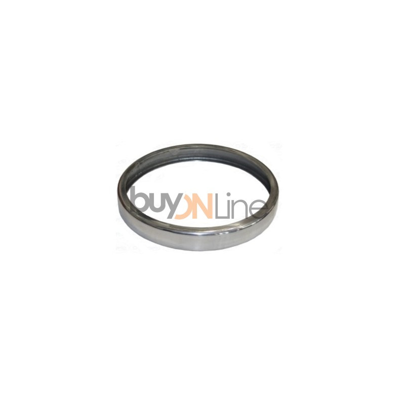 CORNICE FANALE FARO DX/SX IN ALLUMINIO FIAT 500 D 1957 1965