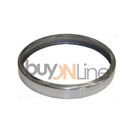 CORNICE FANALE FARO DX/SX IN ALLUMINIO FIAT 500 D 1957 1965